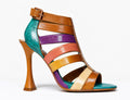 Multicolor Strappy Sandal